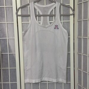 Lululemon Wildcats Arizona Swiftly Tech White Athleisure Gym Hiking Racerback 6